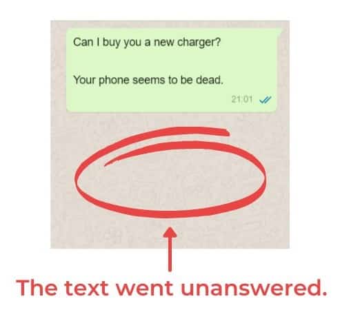 Unanswered Text 1