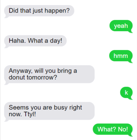 Vague Answer Texts