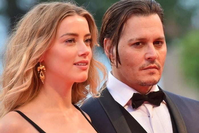 Amber Heard and Johnny Depp